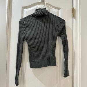 Zara dark gray turtle neck